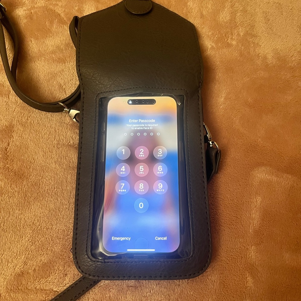 Touch-Screen Cell Phone Crossbody Purse